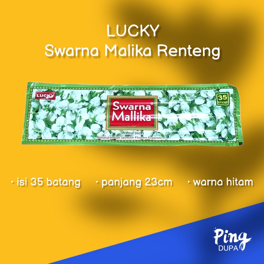 Dupa Hio Jasmine Swarna Mallika Renteng By Lucky India