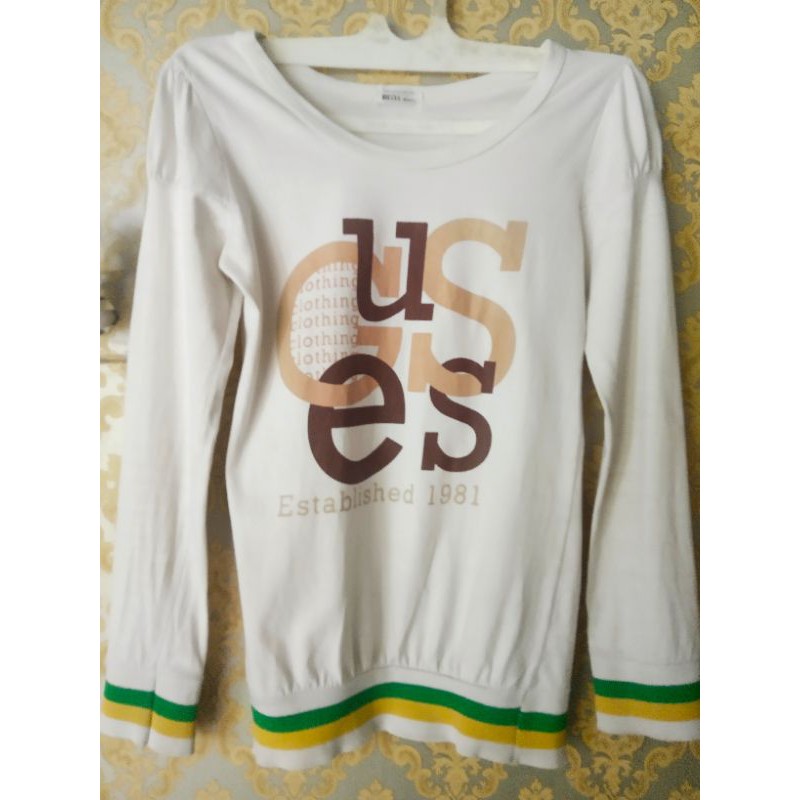 Atasan Wanita Kaos Lengan Panjang Belle jeans