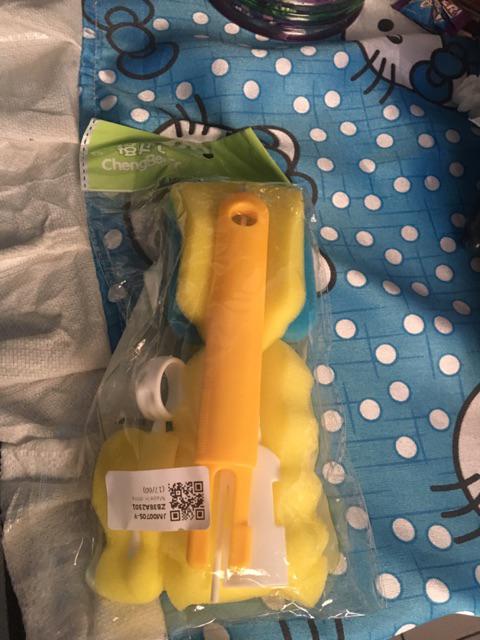 [bayar Di Tempat]5pcs / Set Sikat Pembersih Botol Susu Bahan Stainless Steel