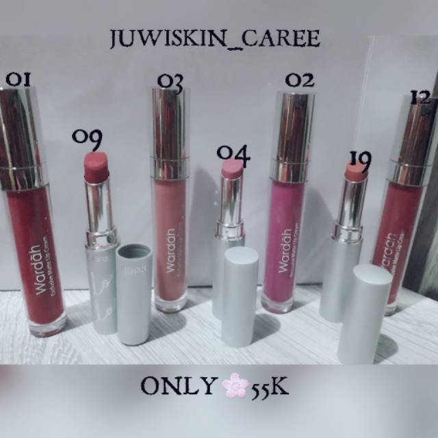 lipstik wardah matte & long lasting