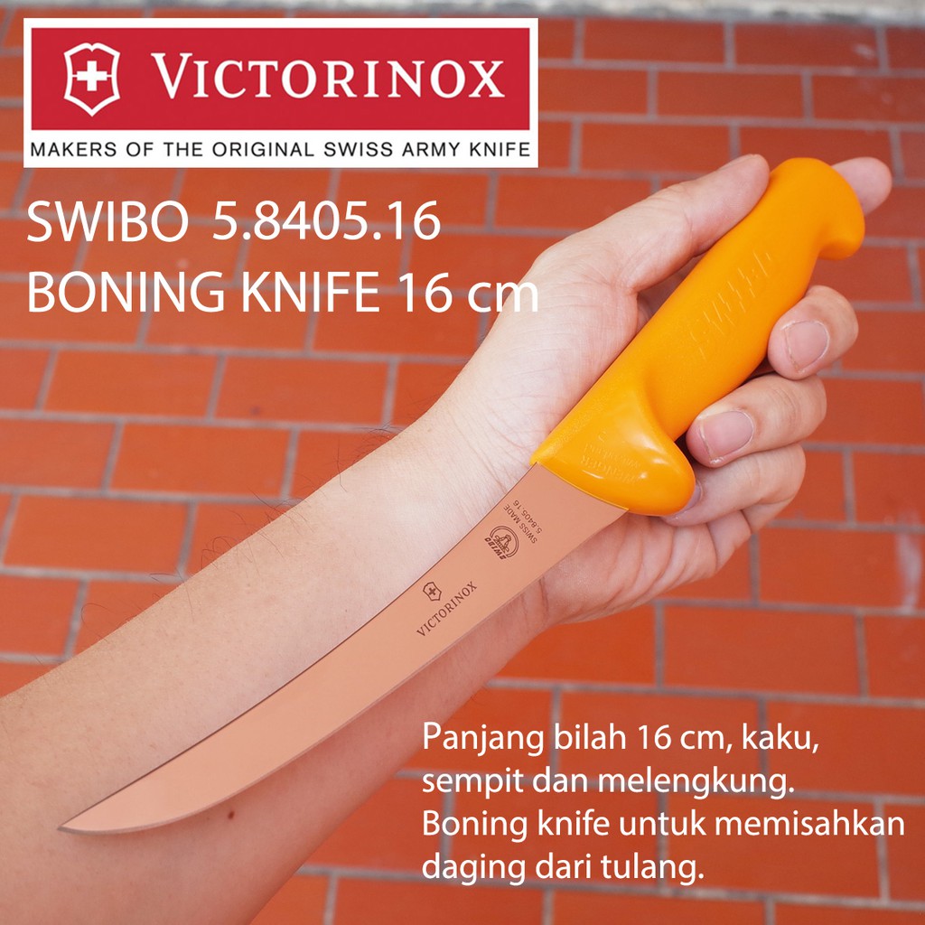 Pisau Butcher Victorinox Swibo 16 cm Boning Knife Pisau daging