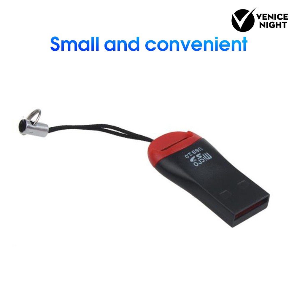 (Veni) Card Reader Micro Sdhc Tf Ke Usb 2.0 Portable