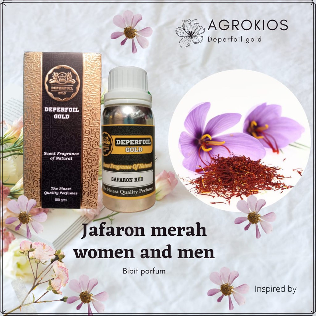 Parfum ZAFARON RED / Zafaron Merah / Safron Red 100 ml Segel by deperfoil gold