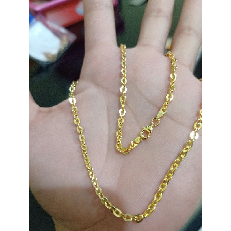 KALUNG DEWASA NORI IMPORT PERAK 925 LAPIS MAS 24K