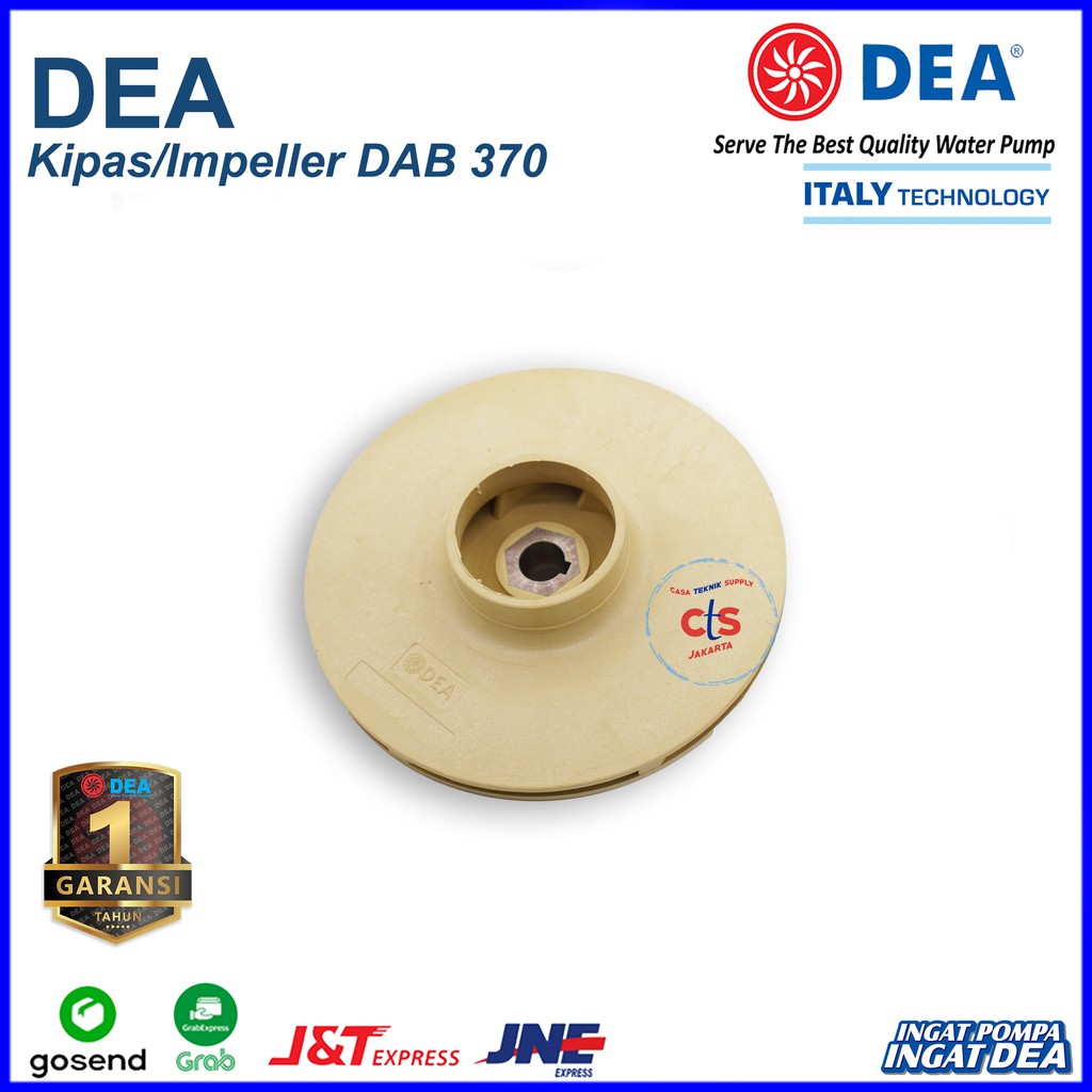 DAB 370 Kipas (Impeller) - Sparepart Pompa Air