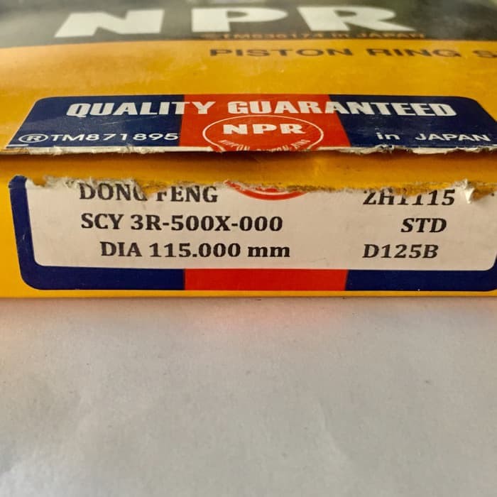 Ring seher ring seker ZH1115 / ring piston ZH1115 3R