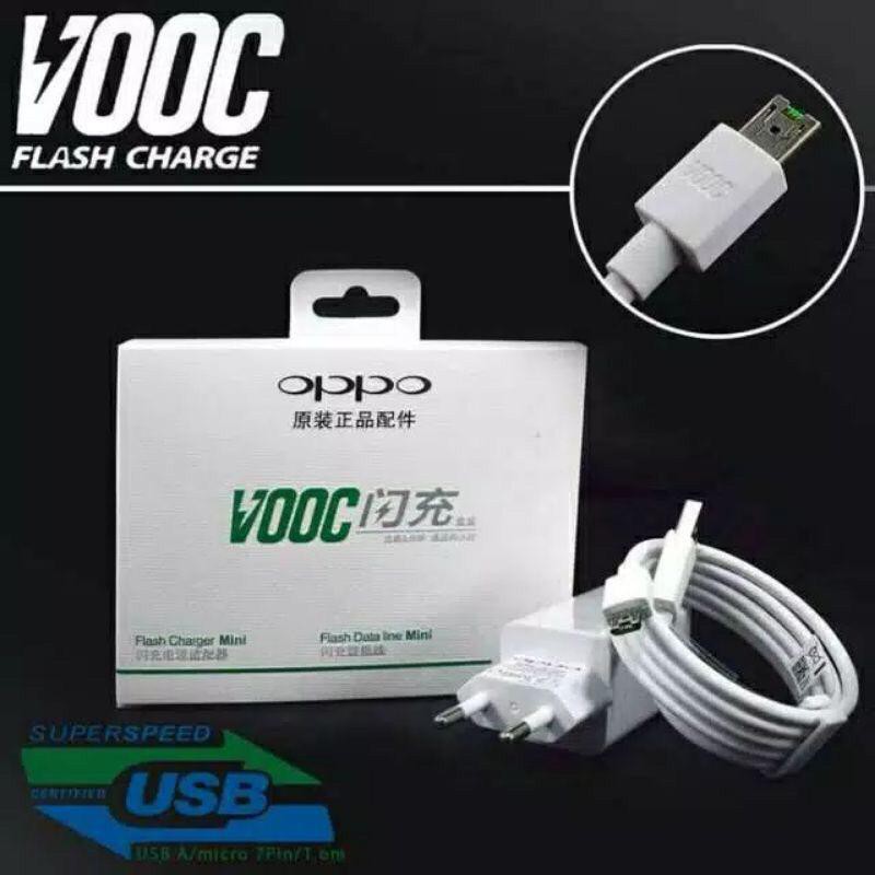 [JUALSEMUA18]Charger OPPO VOOC F9 ORIGINAL 100% 4A fast charging / charger hp original