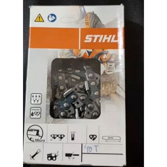 rantai belah stihl 40 mata original