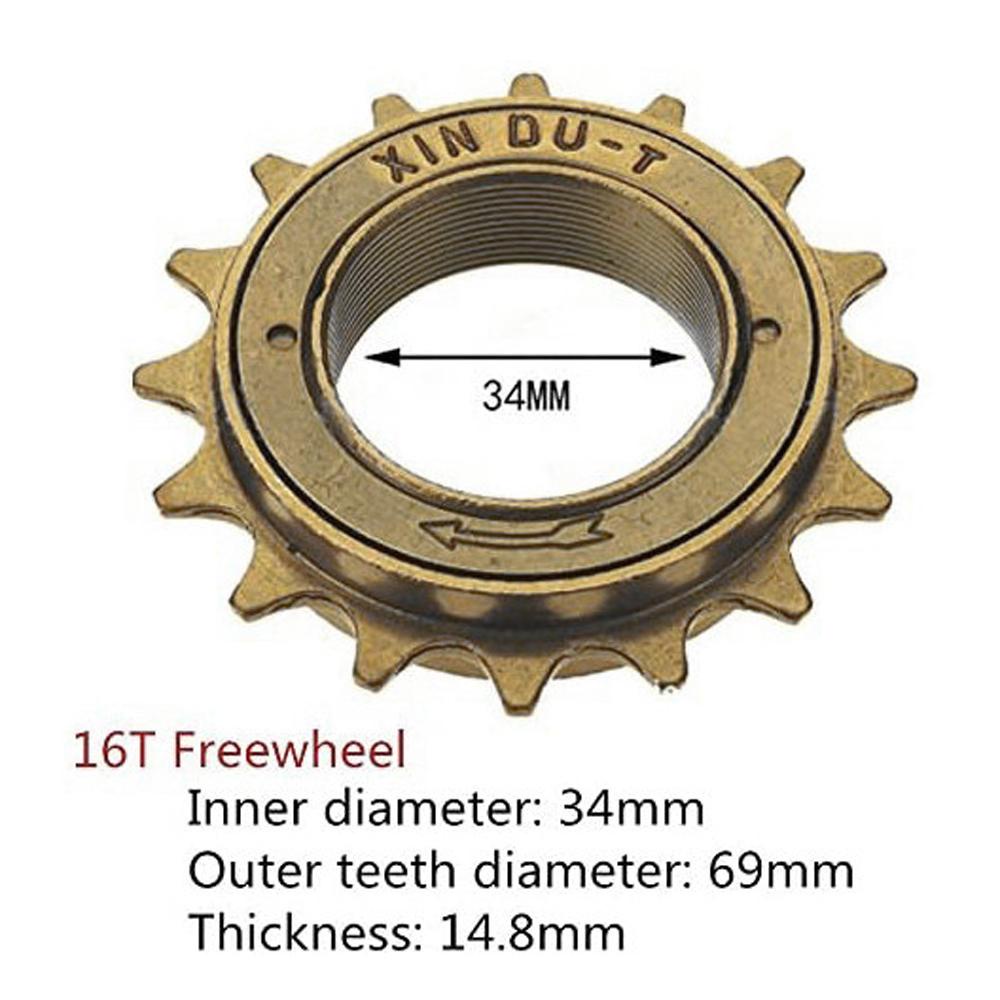 Rebuy Single Speed Freewheel Sepeda Listrik Bersepeda Sepeda Gear 12T /14T /16T Sepeda Freewheel