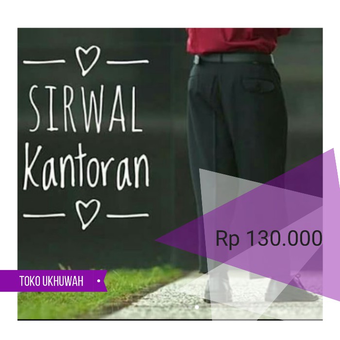 CELANA SIRWAL KANTORAN Merk ANTUM