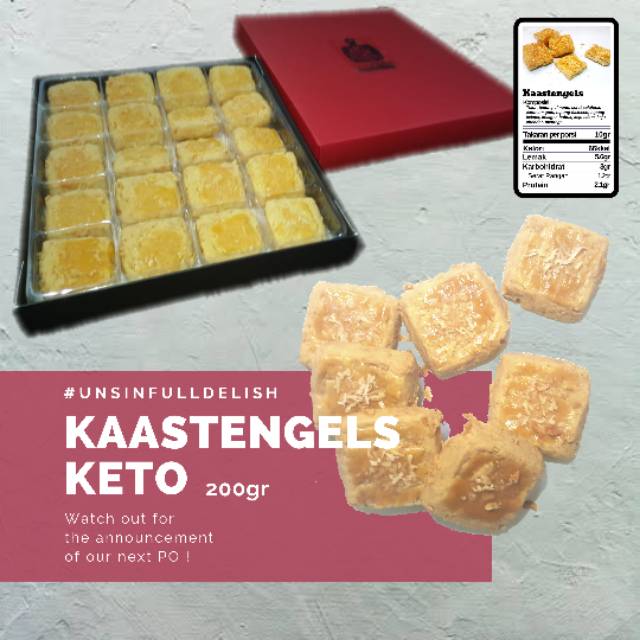 

Kaastengel - KETO, 200gr