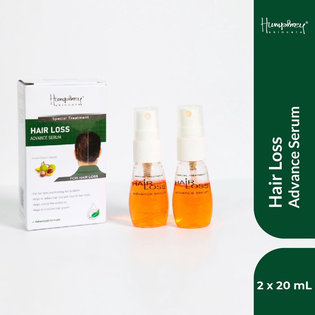 Humphrey Hairloss Serum (Serum Rambut Rontok) 20mlx2-Non Sticker