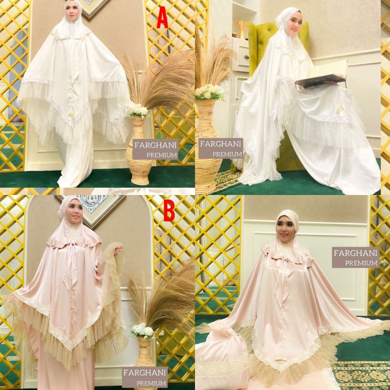 MUKENA PREMIUM AISYAH #FARGHANI (VIDEO DETAIL ADA)