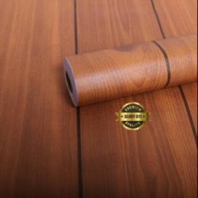 Wallpaper Motif Kayu lis Hitam - Ukuran 45 CM x 10 mtr - Wallpaper Dinding -  Wallpaper Roll - Wallp