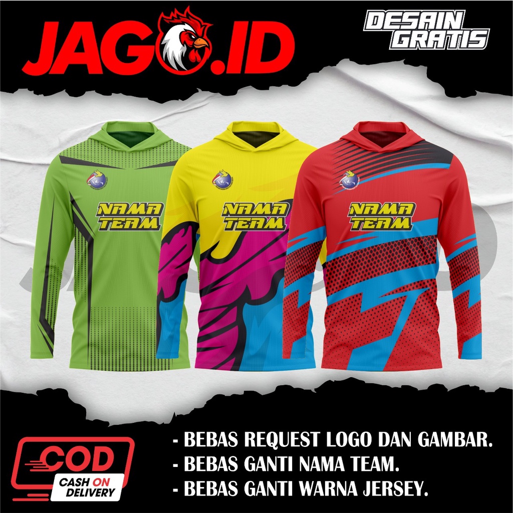 Jersey Merpati Balap, Merpati Kolong, Merpati Custom, Bebas Desain, Jago.id