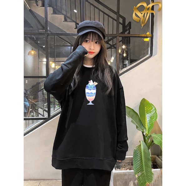 Sweater Koya Rilexs Aesthetic BTS BT21 Pria &amp; Wanita | Sweater Korea Style Fleece Cotton | Dhea Fashion