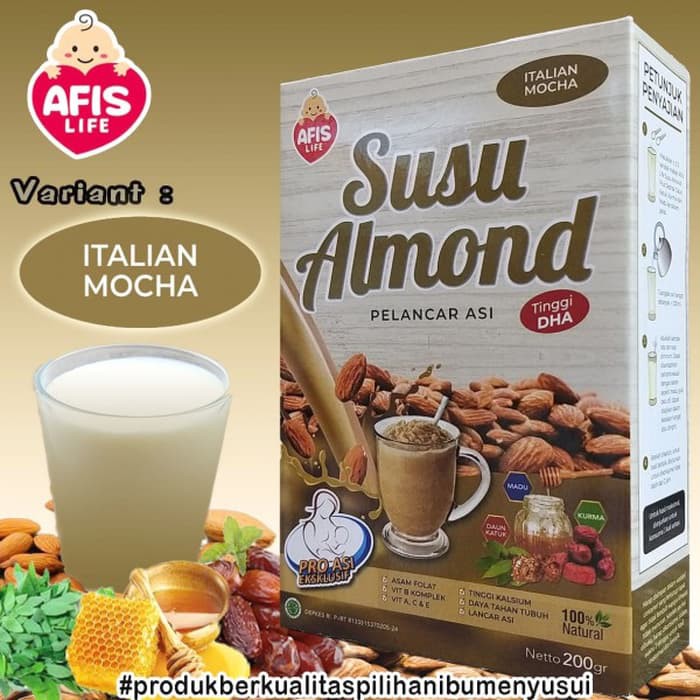 PELANCAR ASI SUSU ALMOND