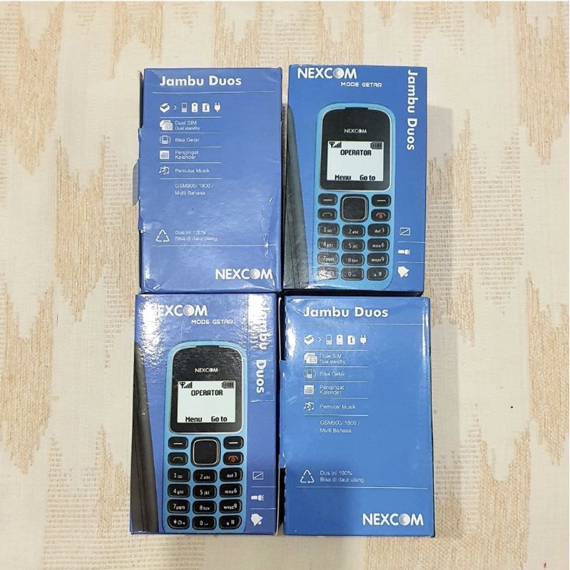 NEXCOM JAMBU - HP CANDYBAR 1,4 INCH GETAR