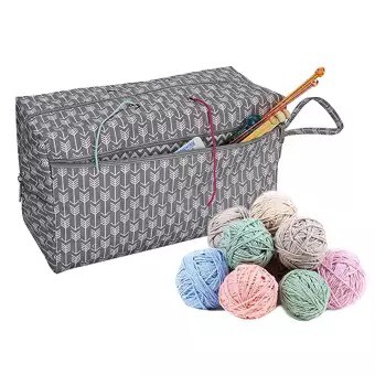 Tas Benang Kotak / Tas  Benang dan perlengkapan rajut / yarn organizer bag