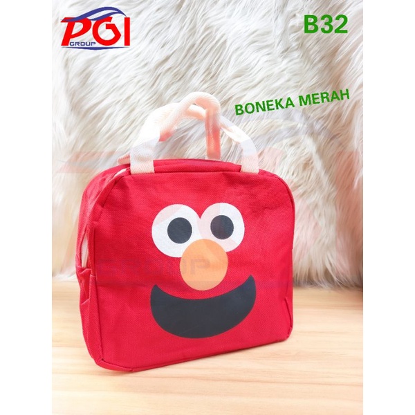 DC B ( B00032 ) TAS BEKAL KARAKTER TAHAN PANAS / LUNCH BOX / TIDAK BISA MEMILIH