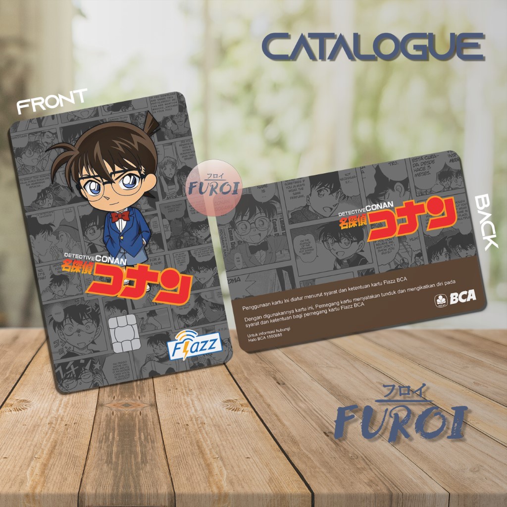 Custom Flazz BCA | Custom Emoney Mandiri | Detective Conan Comic