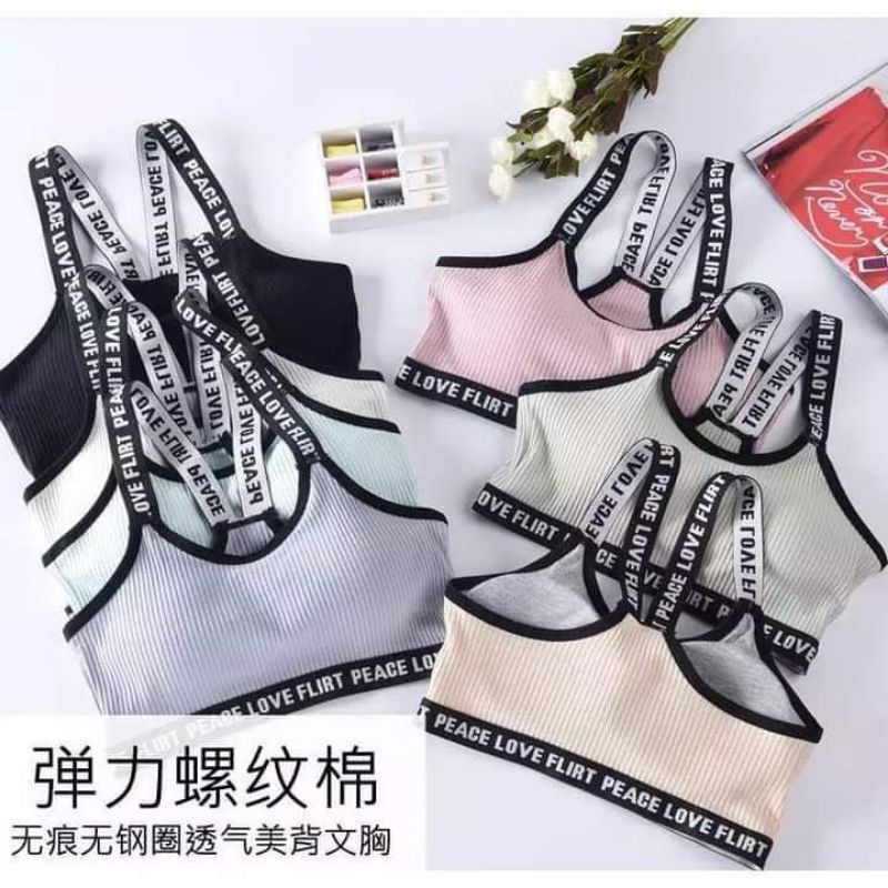 Bra sport import Busa bh cewek wanita kutang underwear