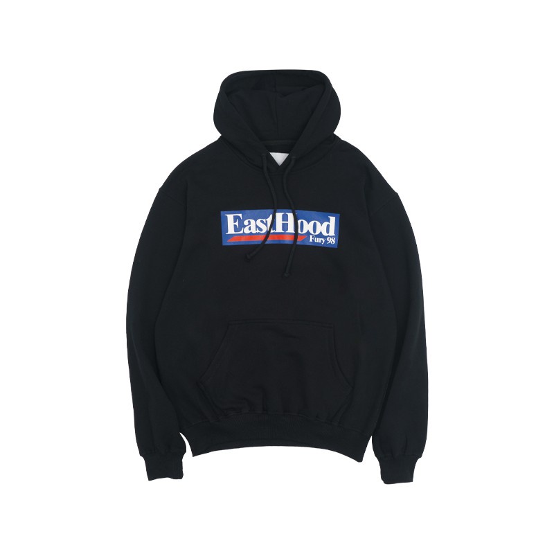 EASTHOOD CLOTHING JACKET HOODIE FLAG BLACK