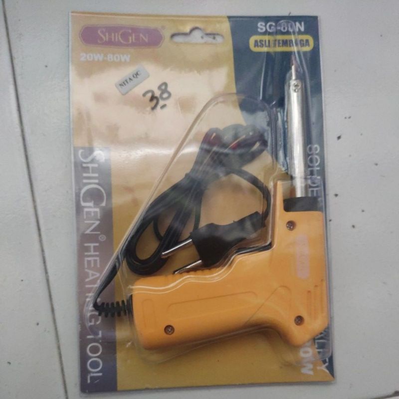 Solder listrik Tembak 80w berkwalitas bagus Shigen