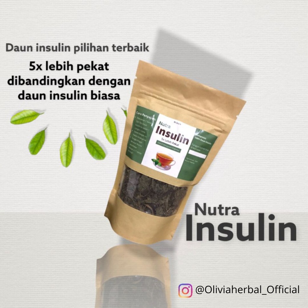

NUTRA INSULIN 5x lebih pekat Daun Yakon Super Obat Herbal Diabetes Teh Seduh Daun Insulin