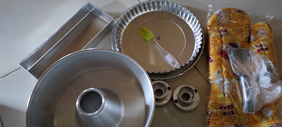 1 Buah Cetakan Donat Bahan Aluminium Tebal Cetakan Kue Loyang Kue Cake