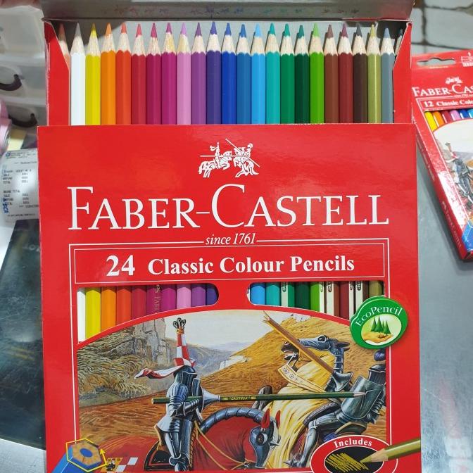 

Pensil Warna Fabercastell 24 W Classic Dijamin Puas
