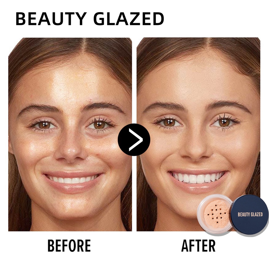 SicoaLAB Loose Powder Setting Powder Murah Bedak Tabur Murah Makeup Wajah Bedak Setting Tabur