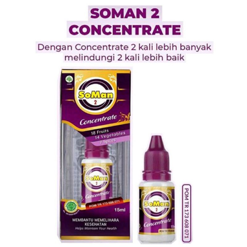 Jual isi 6 Soman 2 SOMAN (Sozo Formula Manggata) 2 concentrate ukuran ...