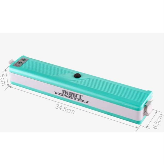 Mesin Pembungkus Makanan / Vacuum Sealer Elektrik Plastik 220V 100W