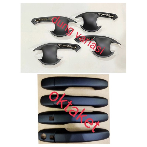 paket outer handle Daihatsu Rocky 2021 hitam