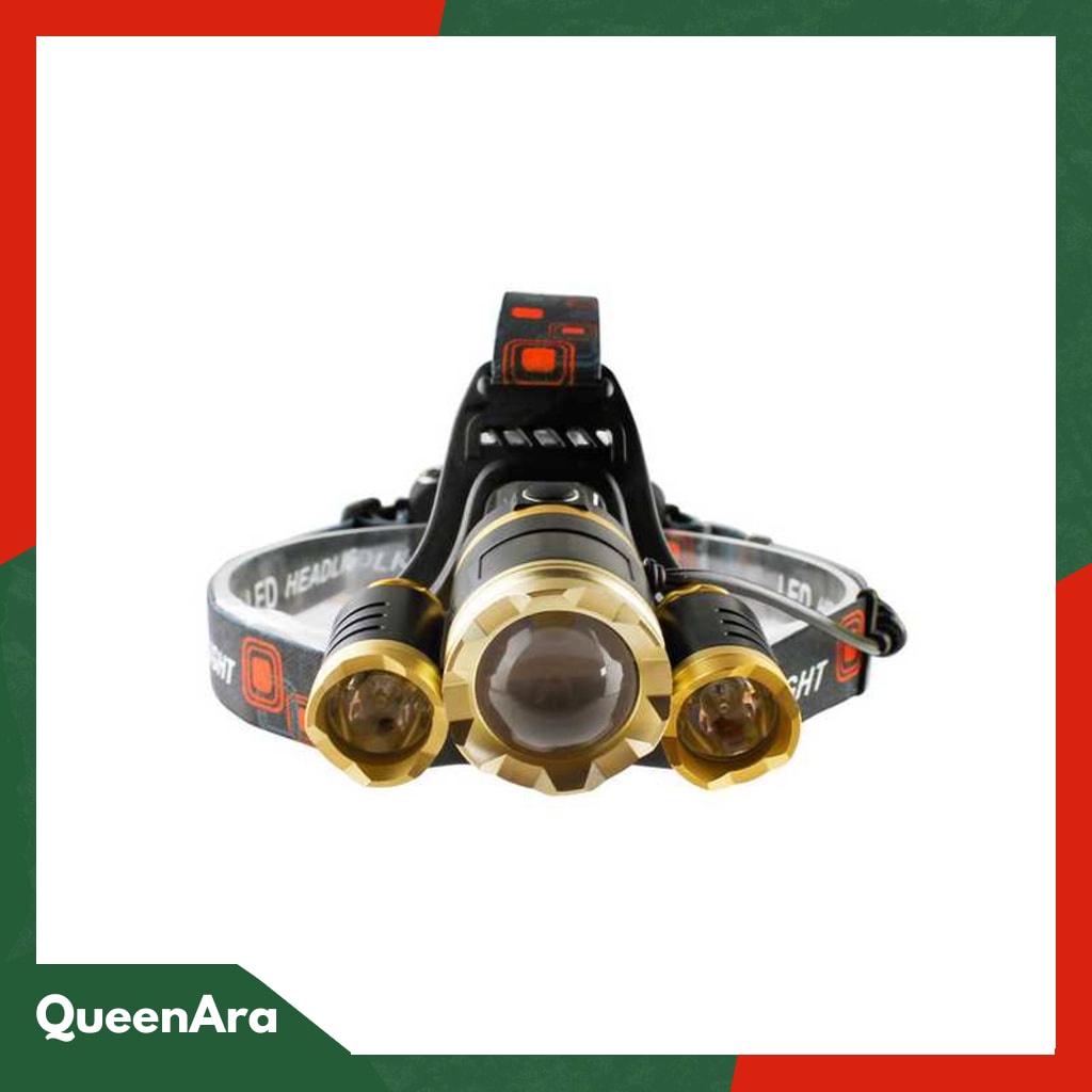 TaffLED Senter Headlamp Cree XM-L 3T6 10000 Lumens - IHT425H