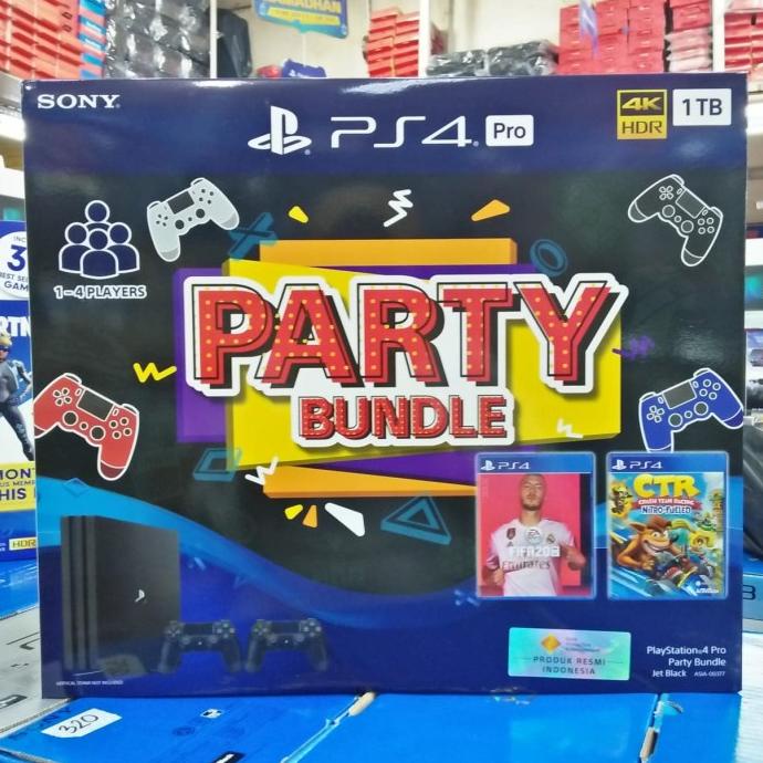 PS4 PRO PARTY 1TB BUNDLE