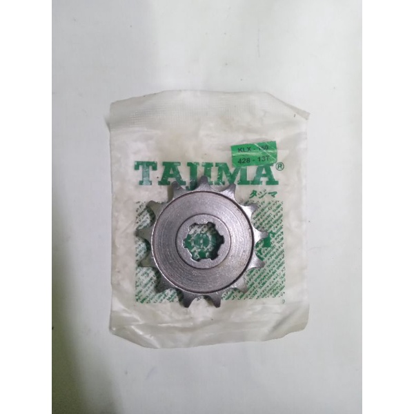 Gir gear depan klx 150 dtracker 13 428 tajima