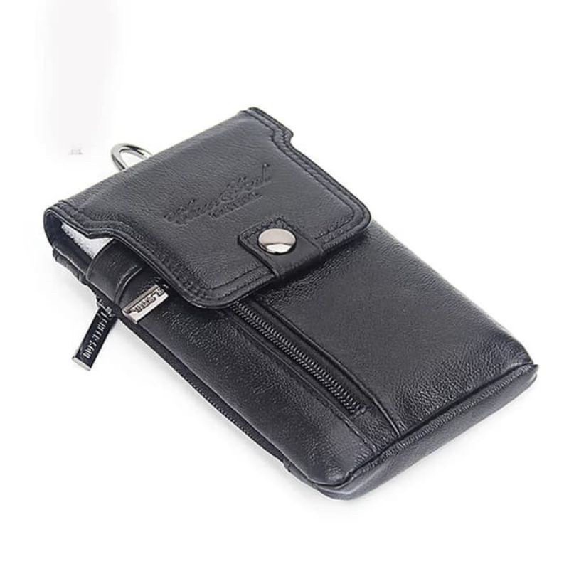 Dompet Hp Kulit Cheersoul 2501 Oryginal 3 Ruang Untuk Diikat Pinggang