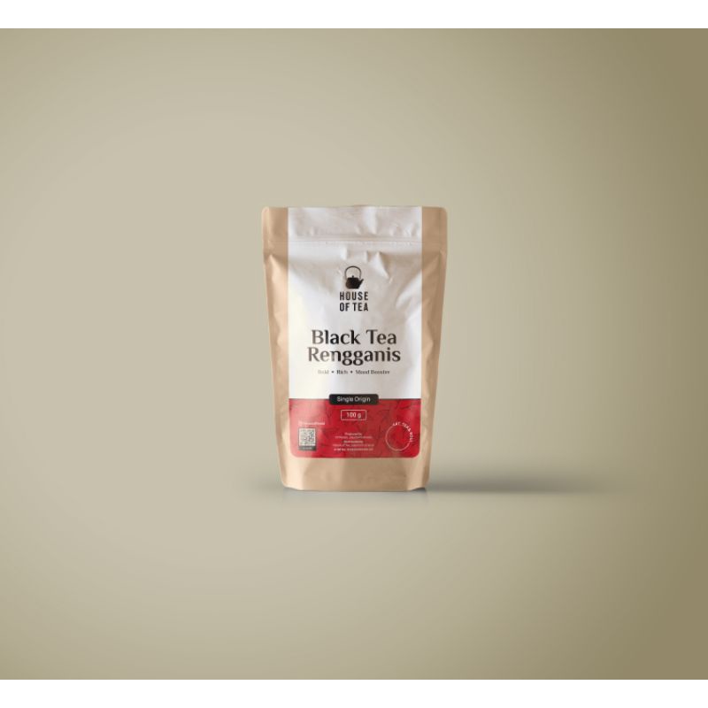 

House of Tea - Black Tea Rengganis - 100 Gram (TEH PREMIUM INDONESIA)