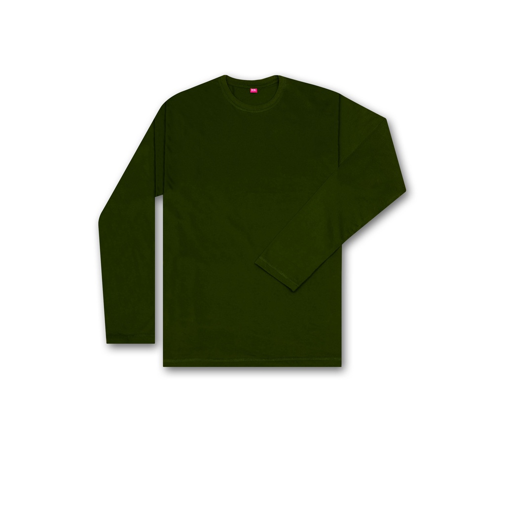 POLOSBDG - Kaos Polos Panjang Basic Army