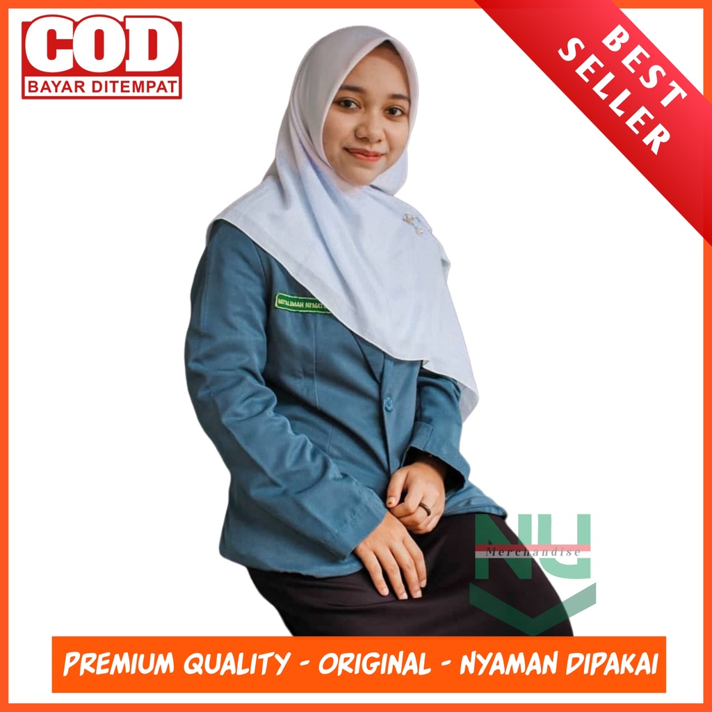 Jas IPPNU IPNU Bordir Nama Bordir Logo Dan Nama - Jas IPNU IPPNU - Jas IPNU IPPNU Nasional Original 