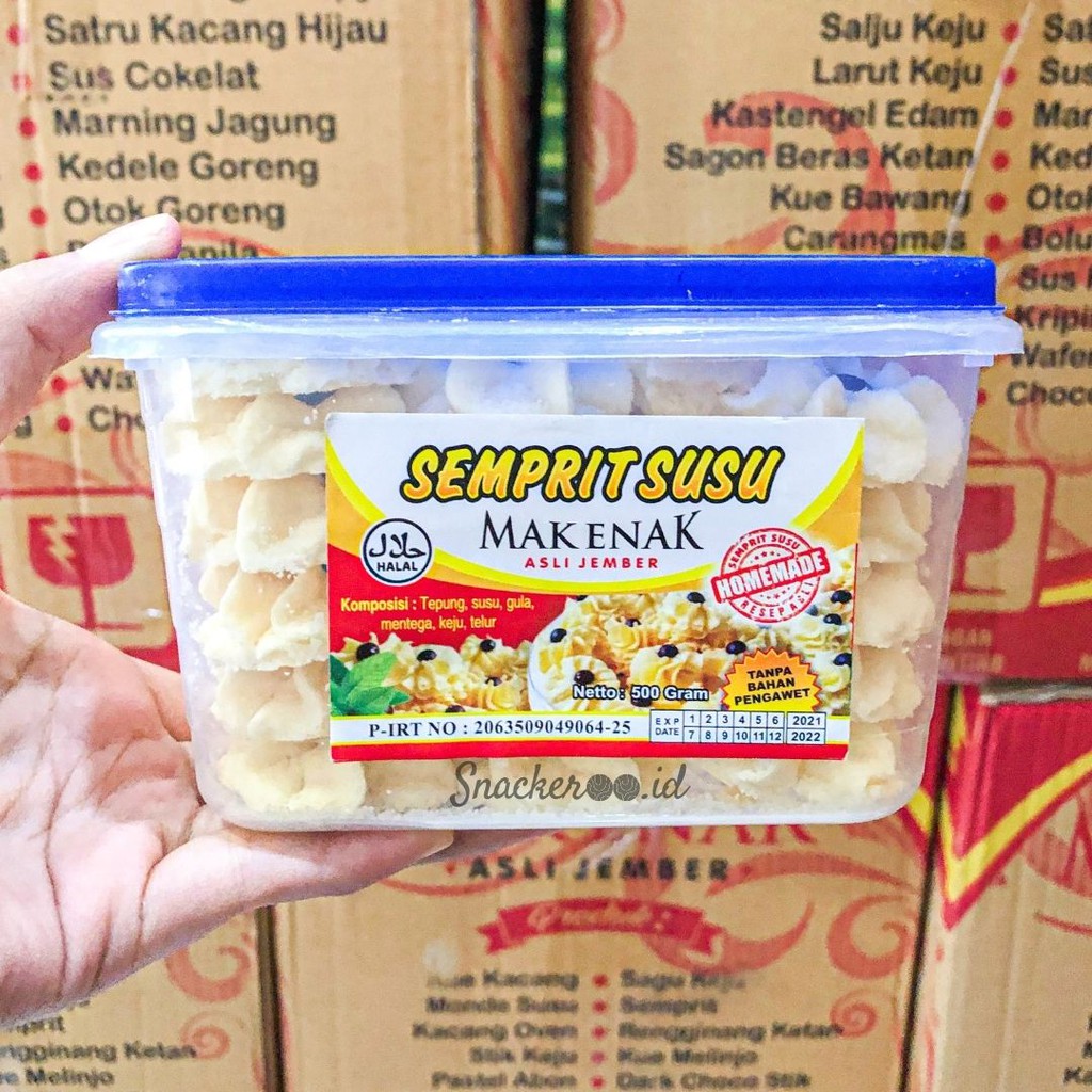 

MURAH!! Kue Semprit Susu 2 Warna MAK ENAK Khas Jember - Kue Enak