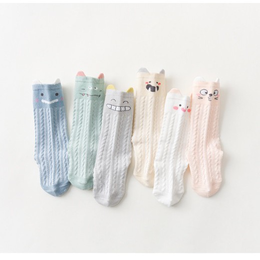 Kaos kaki panjang bayi dan anak import breathable motif cute