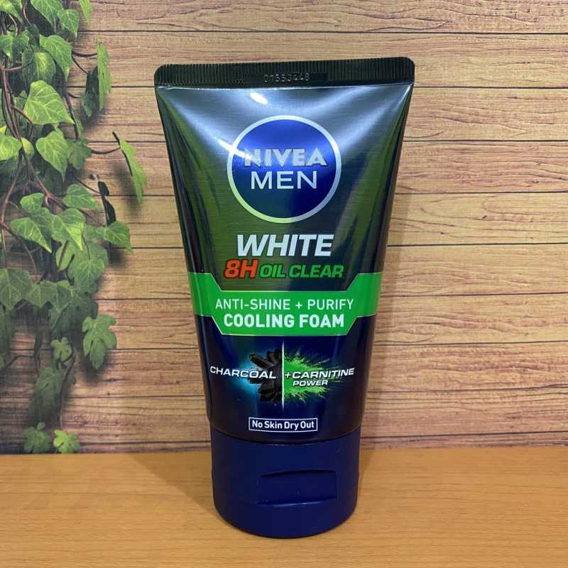 NIVEA MEN White Oil Clear Anti Shine Purify Cooling Foam 50 ml / 100 ml