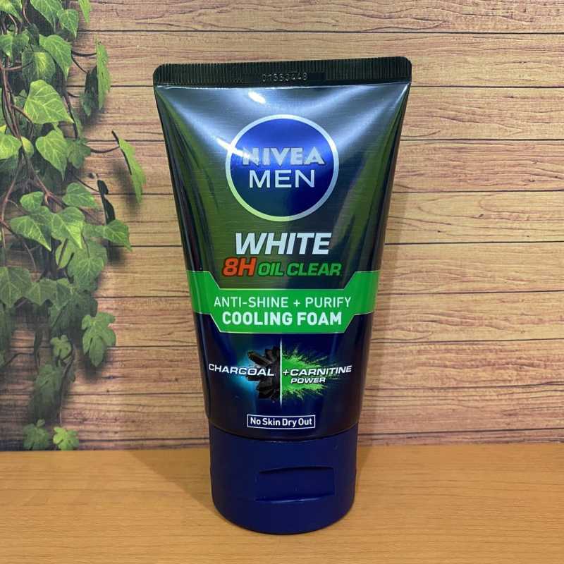 NIVEA MEN White Oil Clear Anti Shine Purify Cooling Foam 50 ml / 100 ml