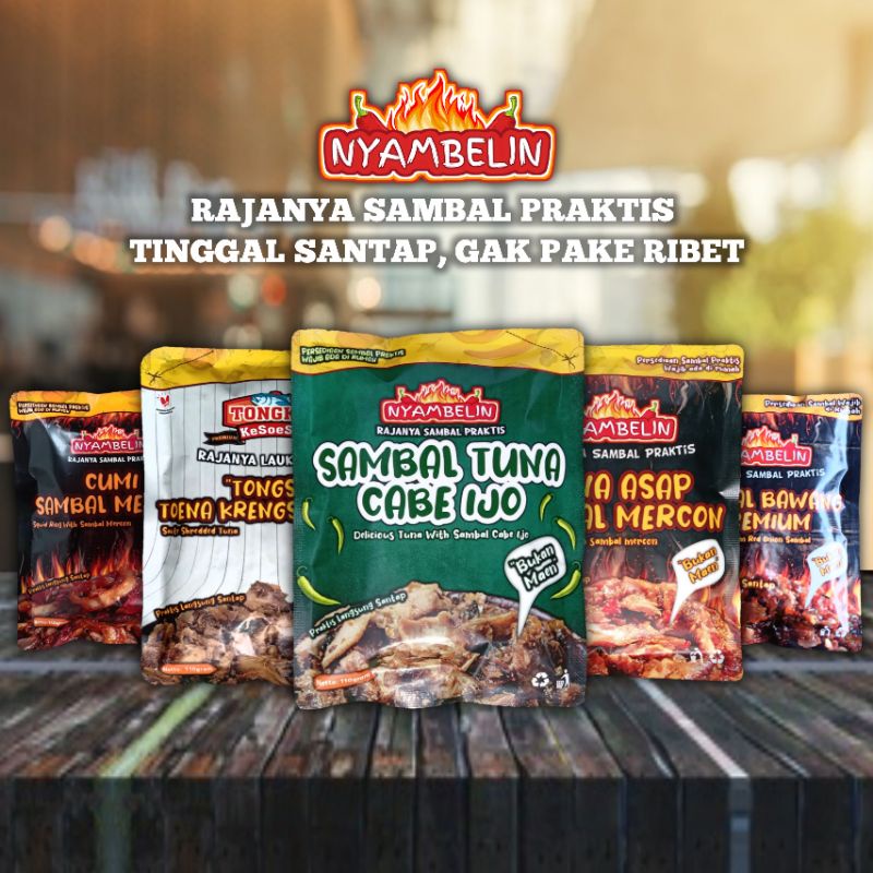 

SAMBAL ENAK CUMI TUNA ASAP BAWANG PARU PETE JENGKOL MERCON NYAMBELIN