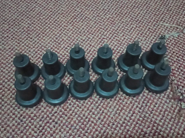 Kaki Springbed Tinggi 5cm / Stabil Pendek Padat 5cm / Kaki Dipan/ Kaki Sofa