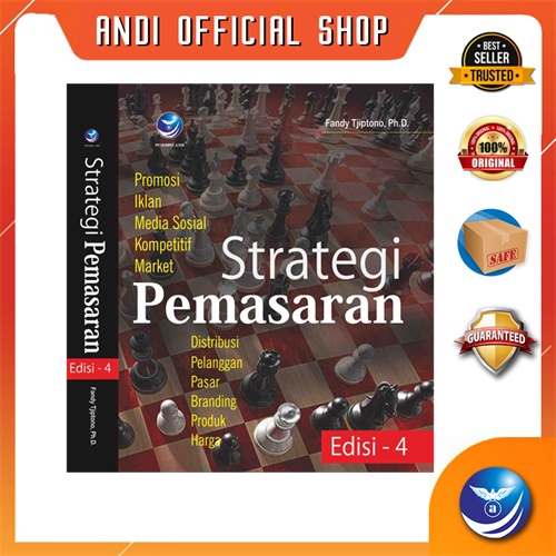 Jual Penerbit Andi Strategi Pemasaran Fandy Tjiptono Shopee Indonesia