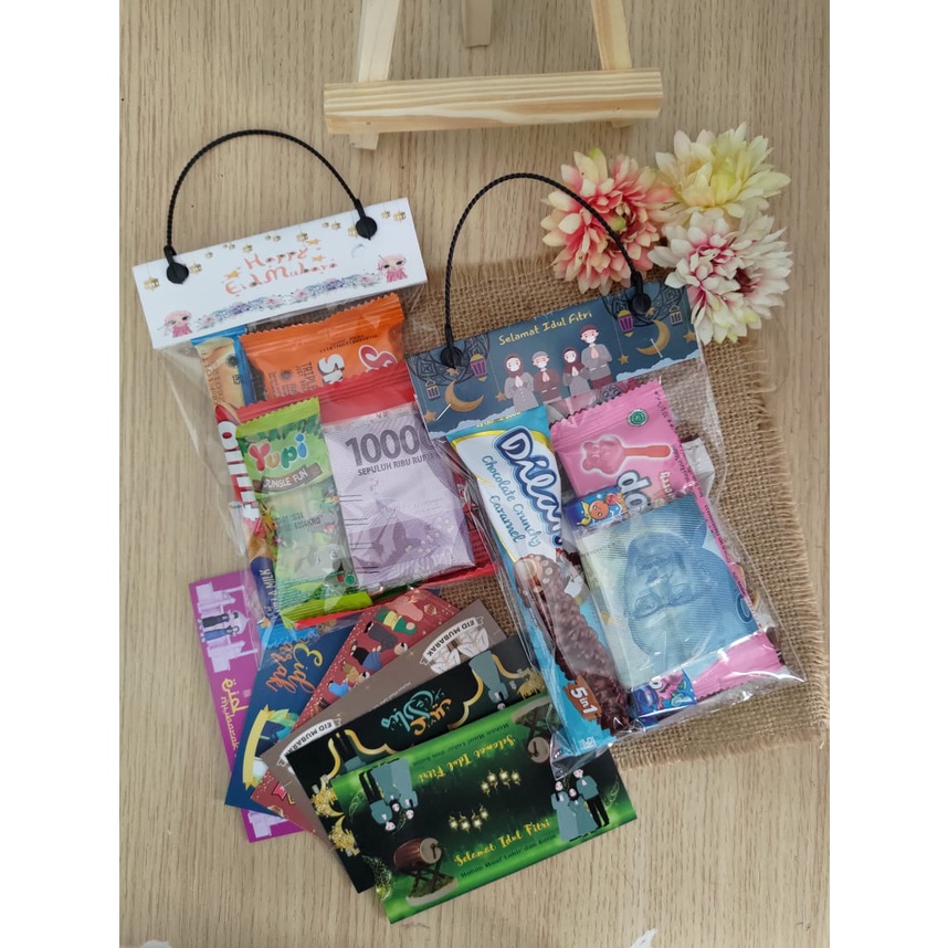 

LABEL SNACK LEBARAN UKURAN 3,5 X 12 cm